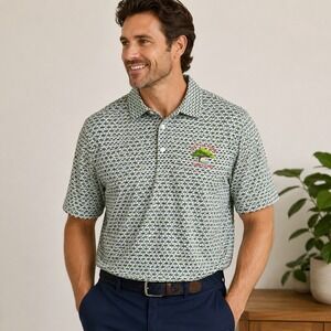 US Open 121st Torrey Pines Polo Mens XL Green Performance Golf Shirt